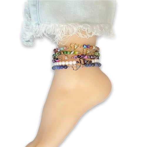 Bella Heart Anklet