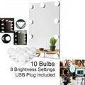 Hollywood Vanity LED Mirror Light Kit - 10 Dimmable Bulbs