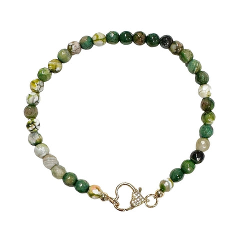 Bella Heart Anklet